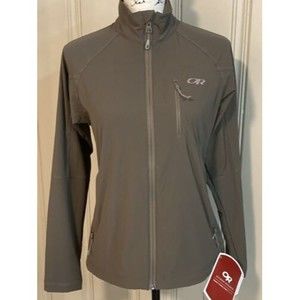 Outdoor Research Women's Ferrosi Softshell Sm Light Weight Full Zip Jacket NWTS